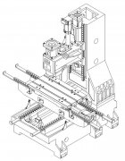 850線軌加工中心 850線軌加工中心